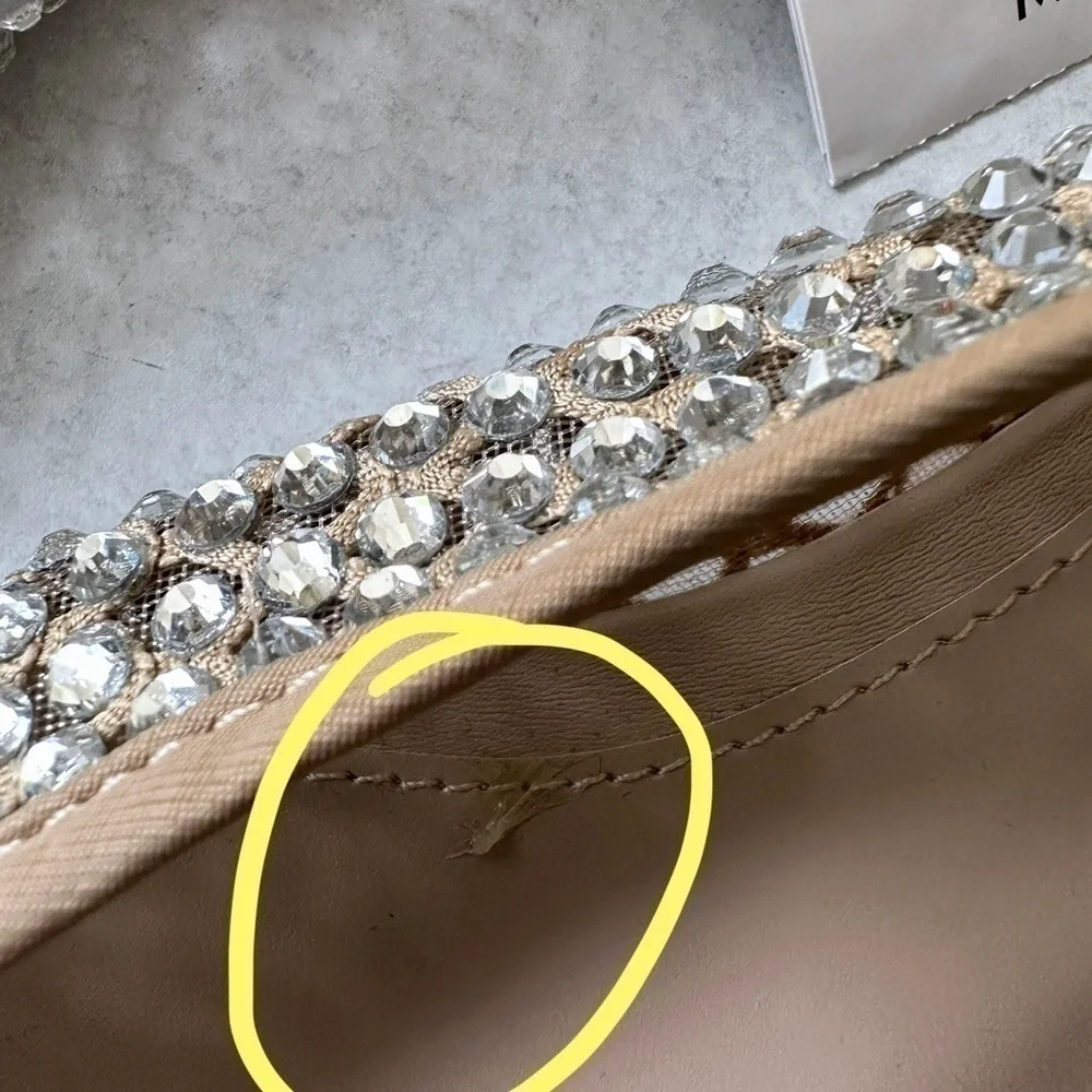 Mango Rhinestone Ballet Flats - Picture 7 of 7